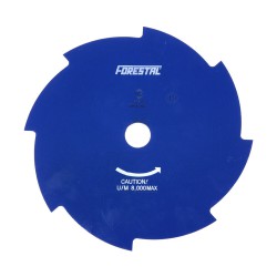 ΔΙΣΚΟΣ 8 ΔΟΝΤΙΑ 255x25.4x1.4 - cod.R300751 FORESTAL