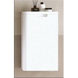 CINDY- ΚΡΕΜΑΣΤH ΡΑΦΙΕΡΑ MDF 28*18*60h ΛΕΥΚΟ