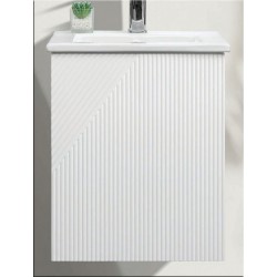 QUATRINO ΠΑΓΚΟΣ MDF ΣΧΕΤΟ 41*41  WHITE