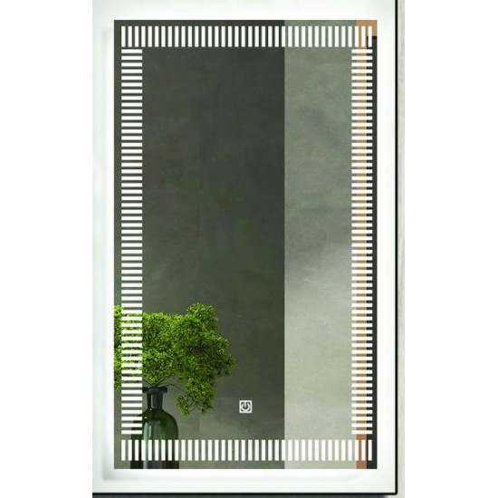 QUATRINO - ΚΑΘΡΕΠΤΗΣ LED*TOUCH 40*70