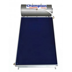 ΗΛΙΑΚΟΣ ΘΕΡΜΟΣΙΦΩΝΑΣ CHAMPION SOLAR 150L/1X2m² CS150-2E ΔΙΠΛΗΣ ΕΝΕΡΓΕΙΑΣ ΤΑΡΑΤΣΑΣ