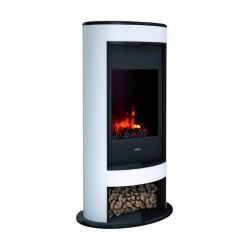 Dimplex Verdi Επιδαπέδιο Ηλεκτρικό Τζάκι 2000W 78x143cm Λευκό