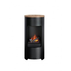 Dimplex Fyr 127 Επιδαπέδιο Ηλεκτρικό Τζάκι 2000W 60.6x131cm Μαύρο