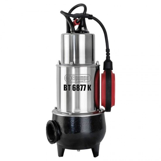 EL PUMPS BT 4877K ΑΝΤΛΙΑ ΛΥΜΑΤΩΝ INOX ΜΕ ΦΛΟΤΕΡ 220V 900W