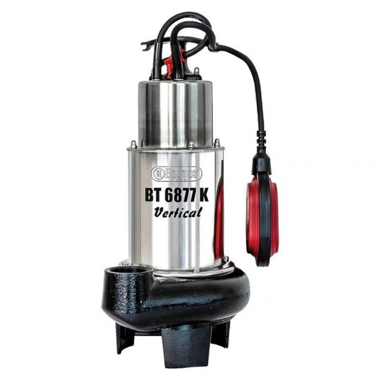 EL PUMPS BT 4877K V ΑΝΤΛΙΑ ΛΥΜΑΤΩΝ INOX ΜΕ ΦΛΟΤΕΡ 220V 900W