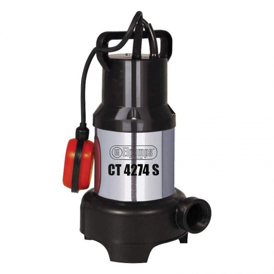 EL PUMPS CT 4274 S ΑΝΤΛΙΑ ΛΥΜΑΤΩΝ INOX ΜΕ ΦΛΟΤΕΡ 220V 850W