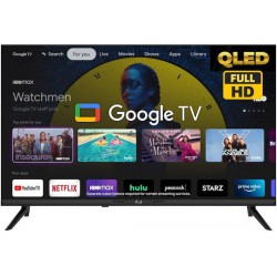 GOOGLE QLED TV LED 32" FULL HD F&U FLG32141QL ΜΑΥΡΗ