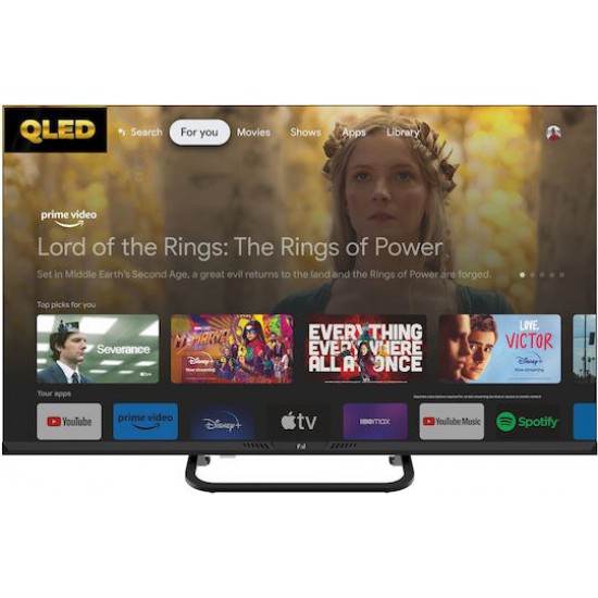 GOOGLE QLED TV LED 40" FULL HD F&U FLG40141QL ΜΑΥΡΗ GOOGLE QLED TV LED 40" FULL HD F&U FLG40141QL ΜΑΥΡΗ