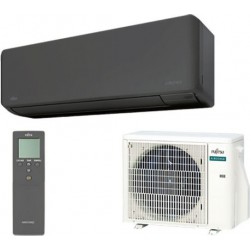 Fujitsu Series KM ASEH Κλιματιστικό Inverter 14000 BTU A++/A++ με WiFi Black
