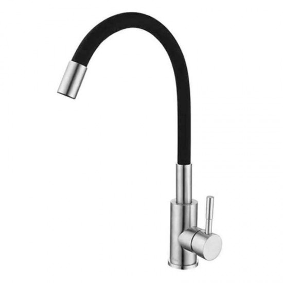 BUONO- ΜΠΑΤΑΡΙΑ ΝΕΡΟΧΥΤΗ SS304 SATINE/BLACK ΡΟΥΞ