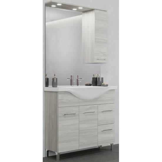 RUBINO-85  ΠΑΓΚΟΣ 85*50  ROVERE GRIGIO