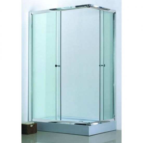 DORA - ΚΑΜΠΙΝΑ - ΓΥΑΛΙ ΔΙΑΦΑΝΕΣ 120*80*185 ΣΧΕΤΗ