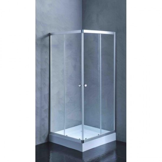 MYKONOS - ΚΑΜΠΙΝΑ ΤΕΤΡΑΓΩΝΗ  ΜΕ ΓΥΑΛΙ 5mm ΔΙΑΦΑΝΕΣ 80*80 ΧΡΩΜΕ