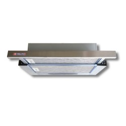 Απορροφητήρας Κουζίνας MELPO MS-INOX TURBO Ανοξείδωτος Συρόμενος 60cm / 800m3/h κυβικά/ώρα
