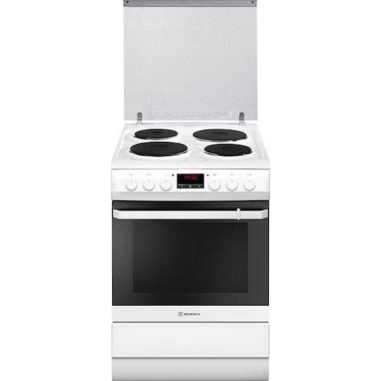 ΗΛΕΚΤΡΙΚΗ ΚΟΥΖΙΝΑ MORRIS MKE-64381 ΛΕΥΚΗ