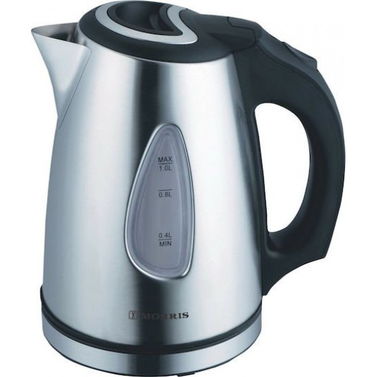 Morris Βραστήρας 1lt 1600W Ασημί