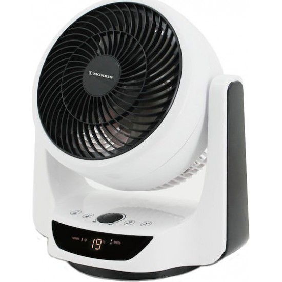 Morris Ανεμιστήρας Box Fan 28W Διαμέτρου 25cm με Τηλεχειριστήριο Morris Ανεμιστήρας Box Fan 28W Διαμέτρου 25cm με Τηλεχειριστήριο