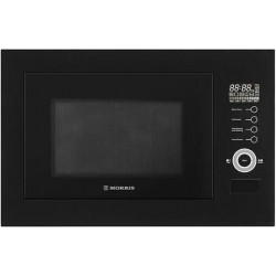Morris Εντοιχιζόμενος Φούρνος Μικροκυμάτων με Grill 25lt Μαύρος