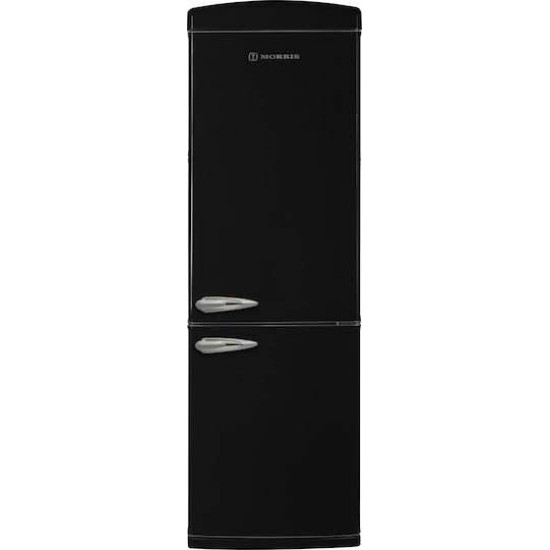 Ψυγείοκαταψύκτης MORRIS MRS-31323B NO-FROST Retro Series χρώμα μαύρο