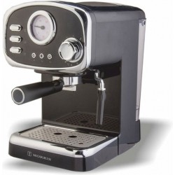 ΚΑΦΕΤΙΕΡΑ ESPRESSO MORRIS RETRO R20822EMK ΜΑΥΡΗ