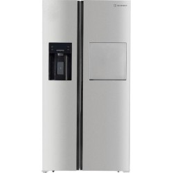 ΨΥΓΕΙΟ SBS T74556ESN/4C INOX LOOK MORRIS NOFROST