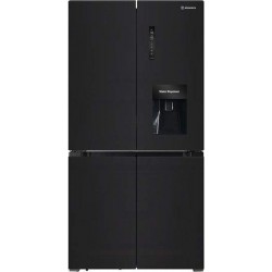 ΨΥΓΕΙΟ SBS B74537ECM ΜΑΥΡΟ ΓΥΑΛΙ MORRIS NOFROST
