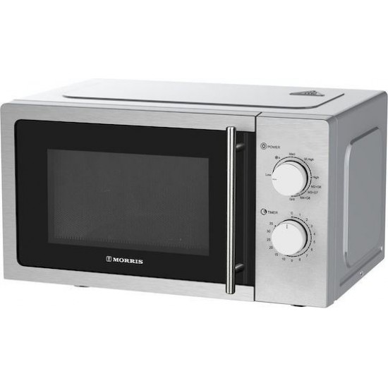 Morris Φούρνος Μικροκυμάτων με Grill 20lt Inox Morris Φούρνος Μικροκυμάτων με Grill 20lt Inox