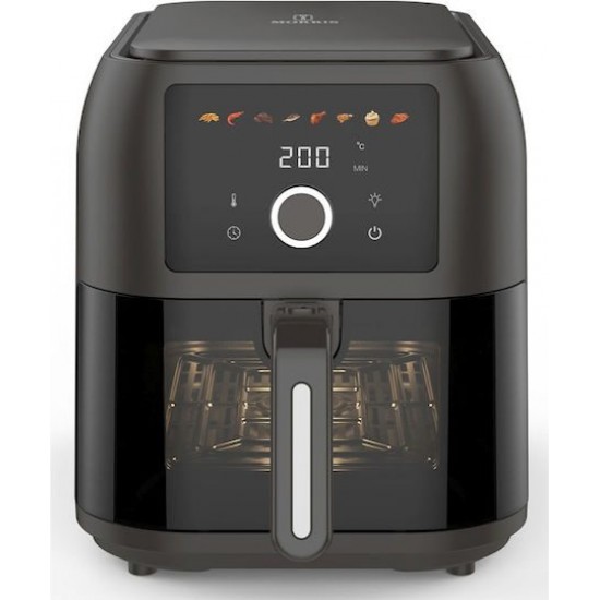 Morris Slim Air Fryer 8lt Μαύρο Morris Slim Air Fryer 8lt Μαύρο