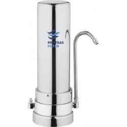 Proteas Filter PFC-MT Συσκευή Φίλτρου Νερού Άνω Πάγκου Μονή EW-012-0200