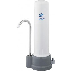 Proteas Filter PFC-SL-PL Συσκευή Φίλτρου Νερού Άνω Πάγκου Μονή EW-012-0400