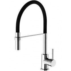 Sanitec Flex Ψηλή Σπαστή Μπαταρία Κουζίνας Πάγκου Μαύρη 00-02-00246