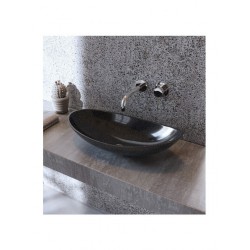 Sanitec Bliss Επικαθήμενος Νιπτήρας Πορσελάνης 66x35.5cm Cement