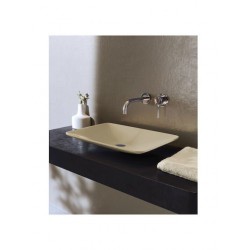 Sanitec Aktis Επικαθήμενος Νιπτήρας Πορσελάνης 60.5x38.5cm Anthracite
