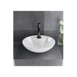 Sanitec Ionion Επικαθήμενος Νιπτήρας Πορσελάνης 46x36cm Λευκός