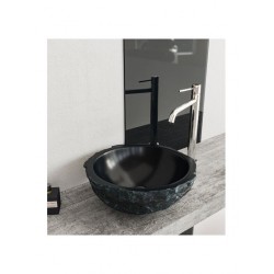 Sanitec PINE Επικαθήμενος Νιπτήρας Πορσελάνης 47x38cm Iron Grey