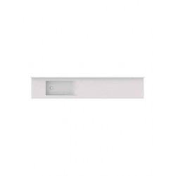 Sanitec 703 Half Wave Single Monobloc Επικαθήμενος Νιπτήρας Πορσελάνης 80x37cm Metallic Ice