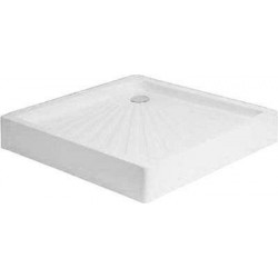 Sanitec A 503 Τετράγωνη Ακρυλική Ντουζιέρα 80x80cm Λευκή