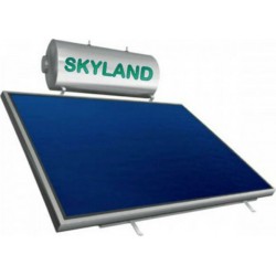 ΗΛΙΑΚΟΣ ΘΕΡΜΟΣΙΦΩΝΑΣ ΔΙΠΛΗΣ ΕΝΕΡΓΕΙΑΣ SKYLAND GLASS 170Lt/3.06m²