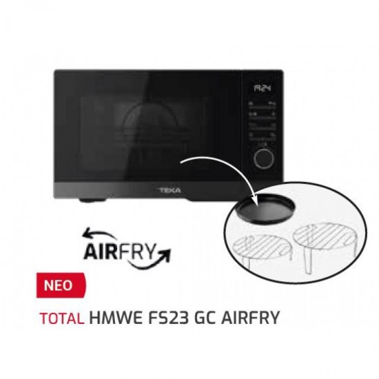 Micro-ondas Teka HMWE FS23 GC BK AirFry | Grill | 23 L | 900 W | Preto Micro-ondas Teka HMWE FS23 GC BK AirFry | Grill | 23 L | 900 W | Preto