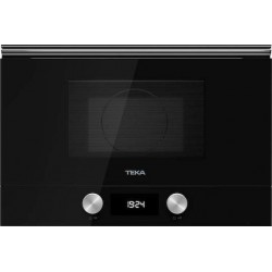 Teka ML 8220 BIS Εντοιχιζόμενος Φούρνος Μικροκυμάτων με Grill 22lt Μαύρος