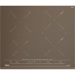 Teka IZC 64630 LB MST Επαγωγική Εστία Αυτόνομη με Λειτουργία Κλειδώματος London Brick Brown Glass 60x51εκ. Καφέ