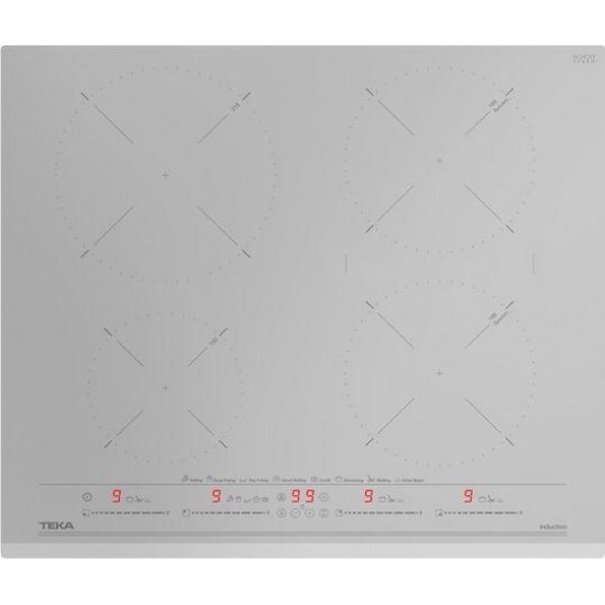 Teka IZC 64630 SM MST Επαγωγική Εστία Αυτόνομη με Λειτουργία Κλειδώματος Steam Grey Glass 60x51εκ. Γκρι