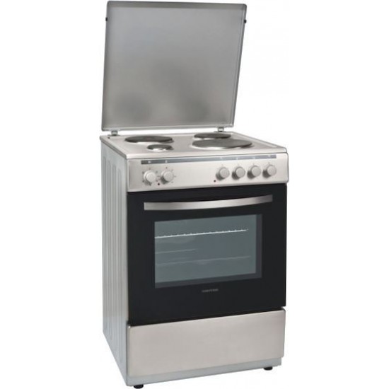 ΗΛΕΚΤΡΙΚΗ ΚΟΥΖΙΝΑ UNITED UFC-60225T INOX 69Lt